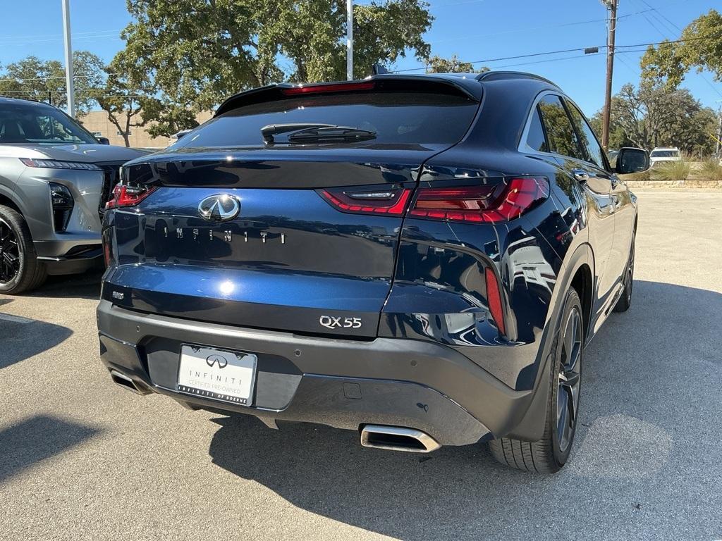 used 2024 INFINITI QX55 car, priced at $38,619