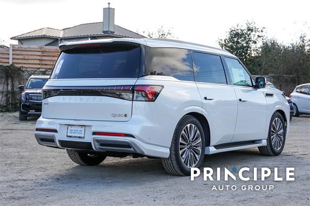 new 2025 INFINITI QX80 car, priced at $92,000