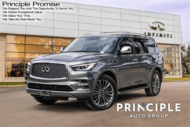 used 2020 INFINITI QX80 car, priced at $33,117