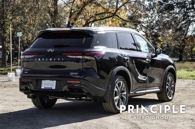 new 2025 INFINITI QX60 car, priced at $54,078