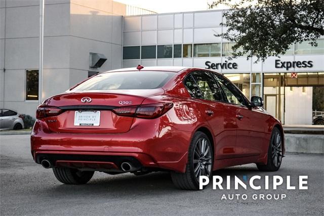 used 2023 INFINITI Q50 car, priced at $42,500