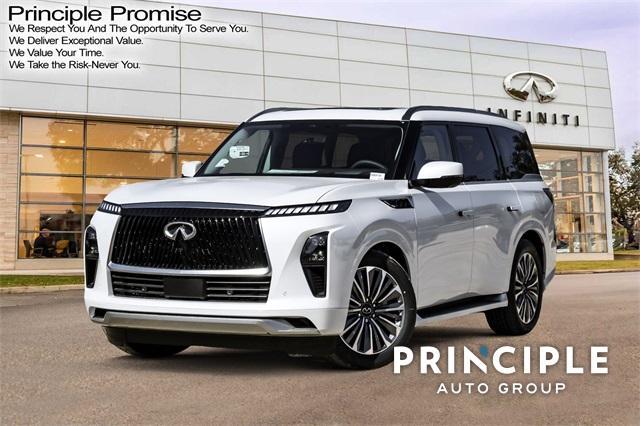 new 2025 INFINITI QX80 car, priced at $94,100