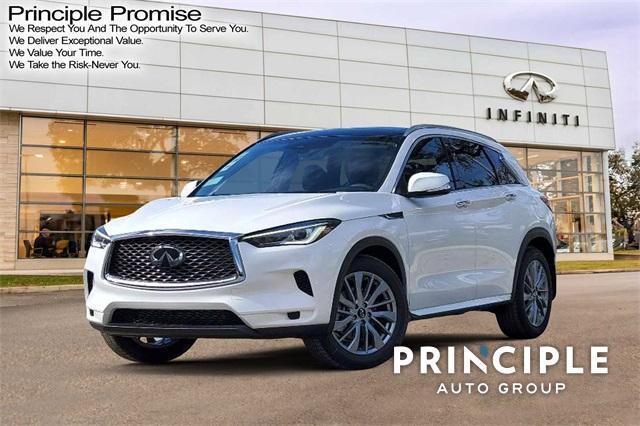 new 2025 INFINITI QX50 car, priced at $47,454