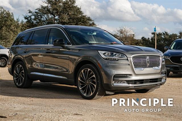 used 2023 Lincoln Aviator car, priced at $53,250