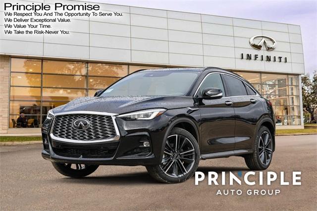 new 2025 INFINITI QX55 car, priced at $60,340