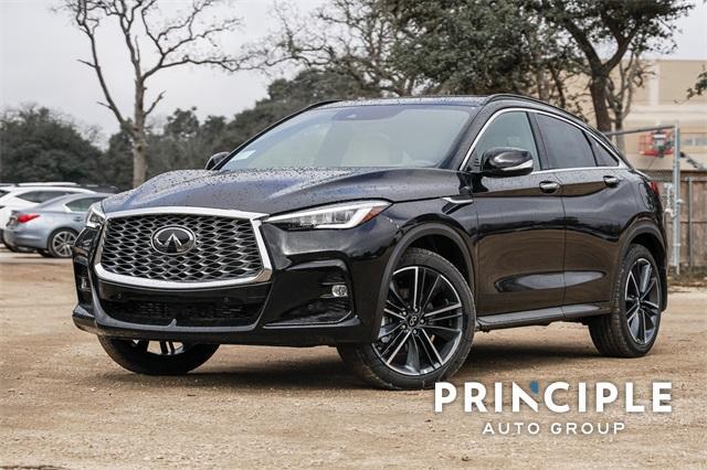 new 2025 INFINITI QX55 car, priced at $60,340