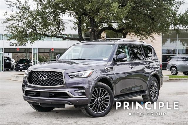 used 2023 INFINITI QX80 car, priced at $52,891