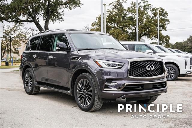 used 2023 INFINITI QX80 car, priced at $52,891