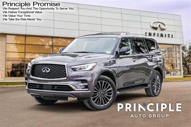 used 2023 INFINITI QX80 car, priced at $52,891