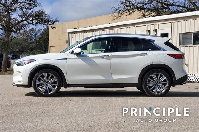 used 2022 INFINITI QX50 car, priced at $33,174