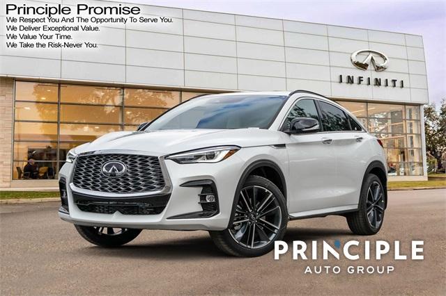 new 2025 INFINITI QX55 car, priced at $51,985