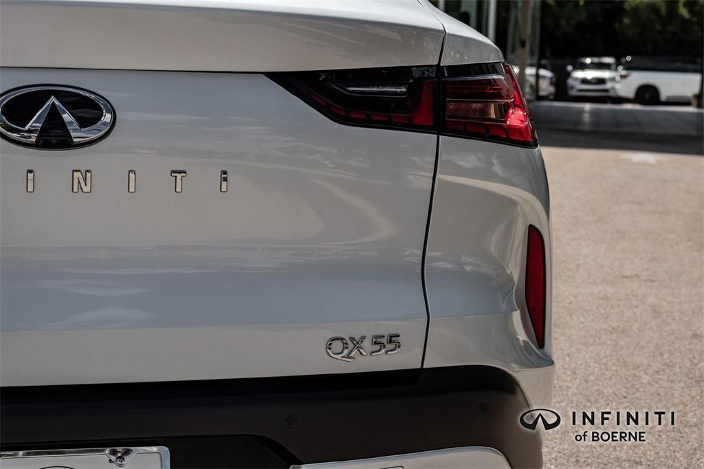 used 2025 INFINITI QX55 car, priced at $37,695