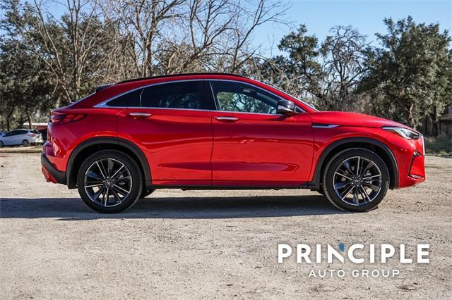 new 2025 INFINITI QX55 car, priced at $59,770