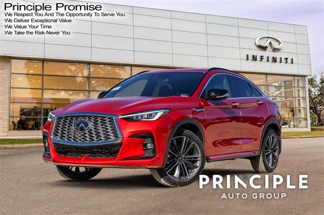 new 2025 INFINITI QX55 car, priced at $59,770