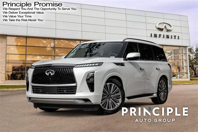 new 2025 INFINITI QX80 car, priced at $85,000