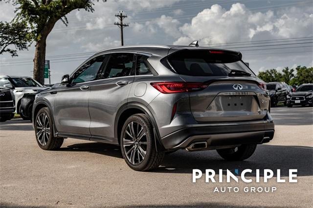 used 2022 INFINITI QX50 car, priced at $29,229