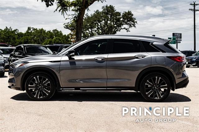 used 2022 INFINITI QX50 car, priced at $28,696