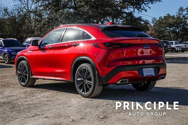 new 2025 INFINITI QX55 car, priced at $61,240