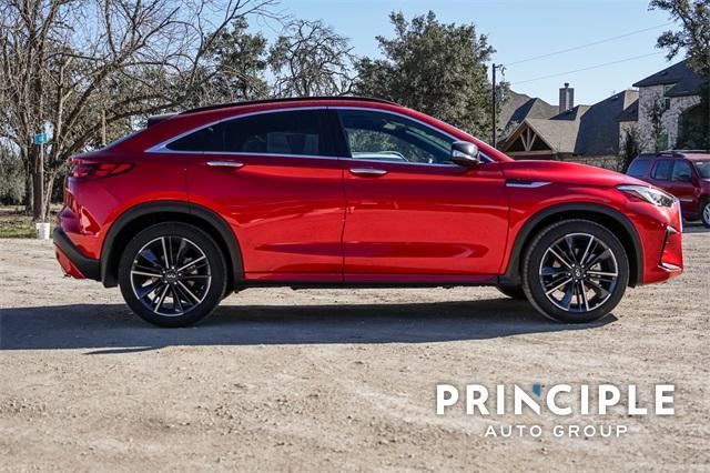 new 2025 INFINITI QX55 car, priced at $61,240