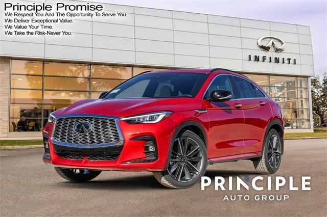 new 2025 INFINITI QX55 car, priced at $61,240