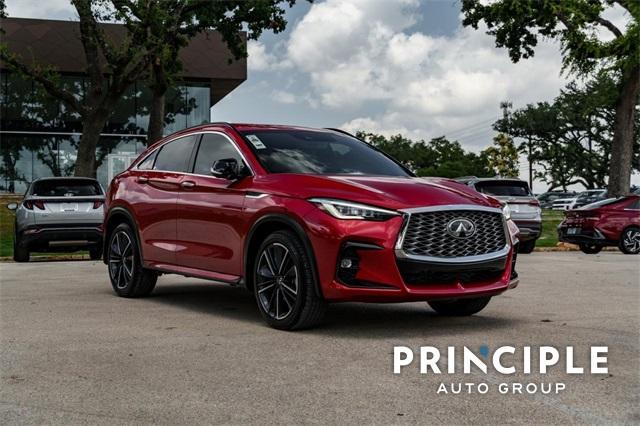 used 2025 INFINITI QX55 car, priced at $46,508