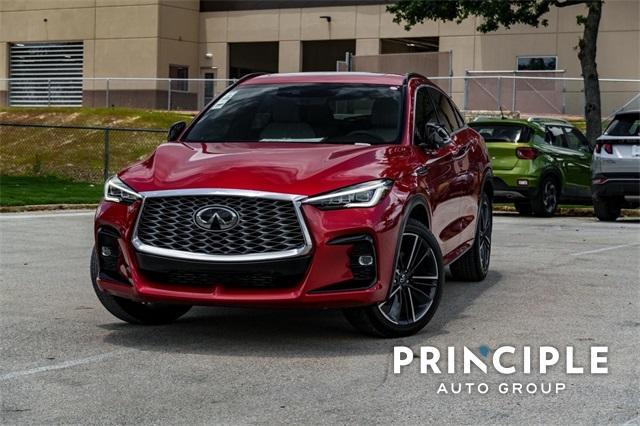 used 2025 INFINITI QX55 car, priced at $46,508