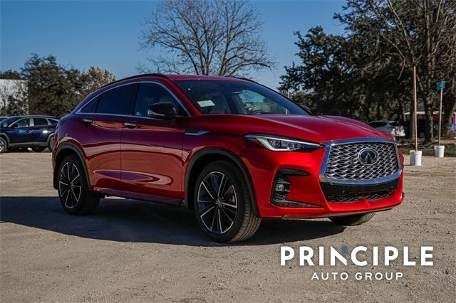 new 2025 INFINITI QX55 car, priced at $61,240