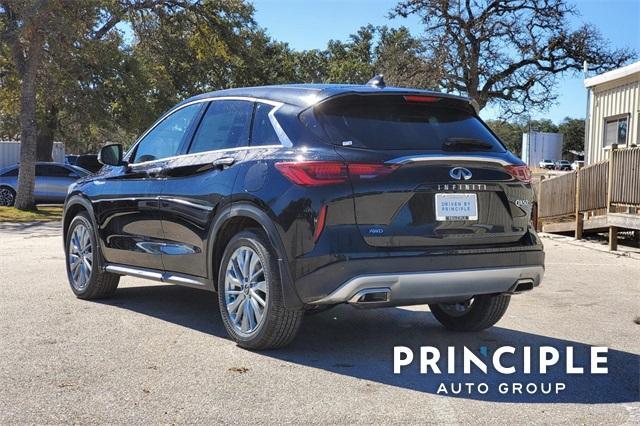 new 2025 INFINITI QX50 car, priced at $44,675