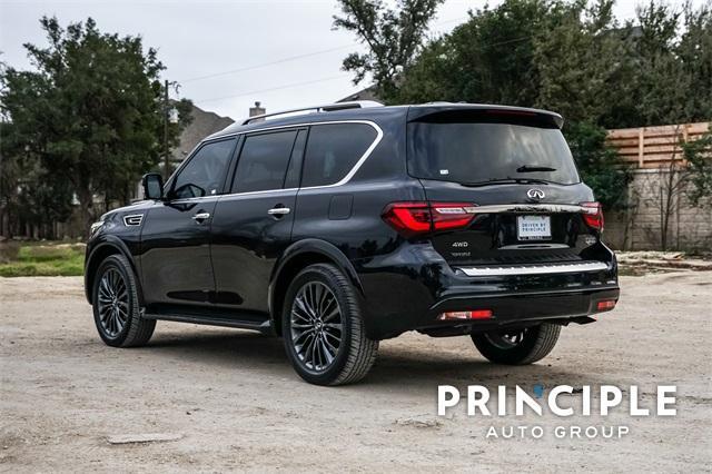 used 2023 INFINITI QX80 car, priced at $50,000