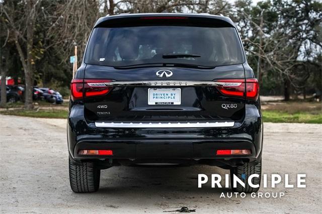 used 2023 INFINITI QX80 car, priced at $50,000