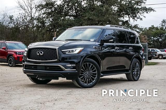 used 2023 INFINITI QX80 car, priced at $50,000