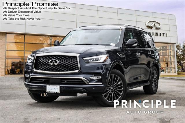 used 2024 INFINITI QX80 car, priced at $54,500