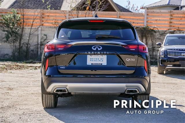 new 2025 INFINITI QX50 car, priced at $43,585