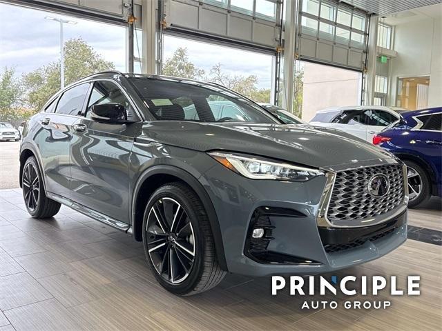 new 2025 INFINITI QX55 car, priced at $59,129