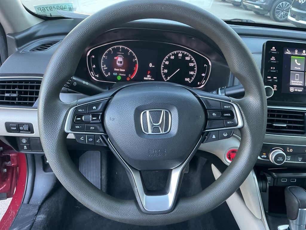 used 2021 Honda Accord car, priced at $19,876