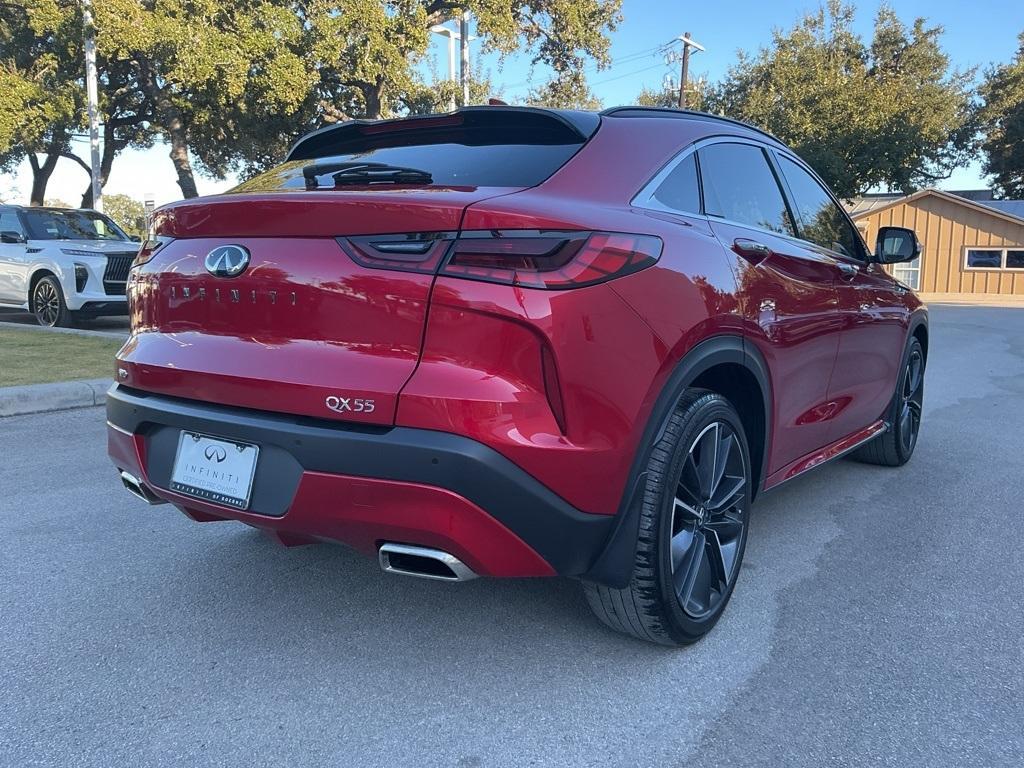 used 2023 INFINITI QX55 car, priced at $35,280
