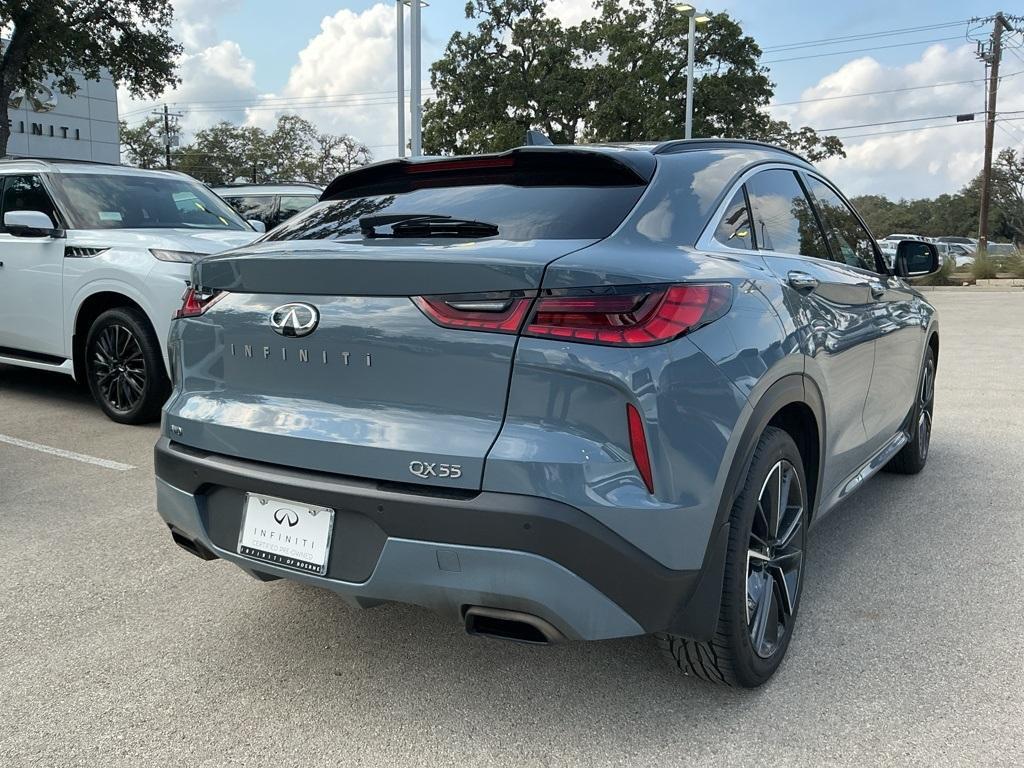 used 2022 INFINITI QX55 car, priced at $23,998