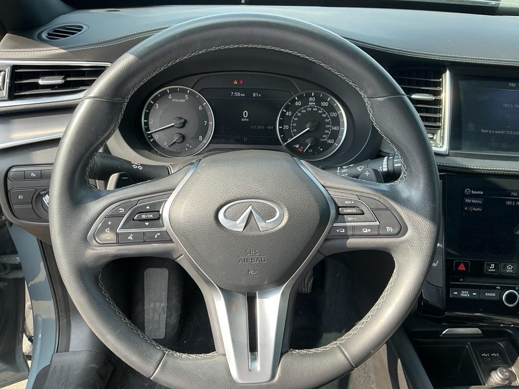 used 2022 INFINITI QX55 car, priced at $23,998