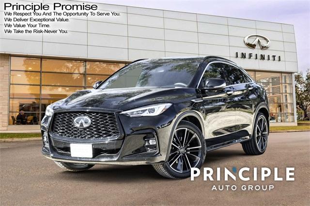 used 2022 INFINITI QX55 car, priced at $26,500