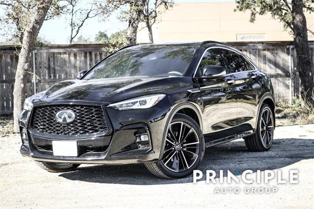 used 2022 INFINITI QX55 car, priced at $26,500