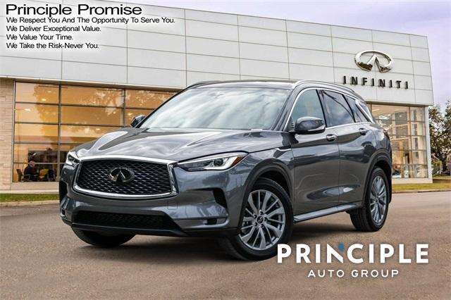 used 2025 INFINITI QX50 car, priced at $42,520