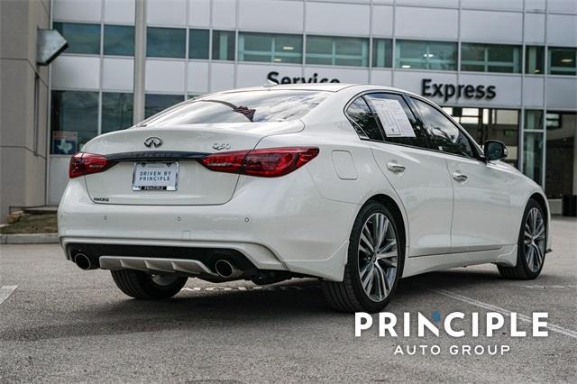 used 2024 INFINITI Q50 car, priced at $42,500