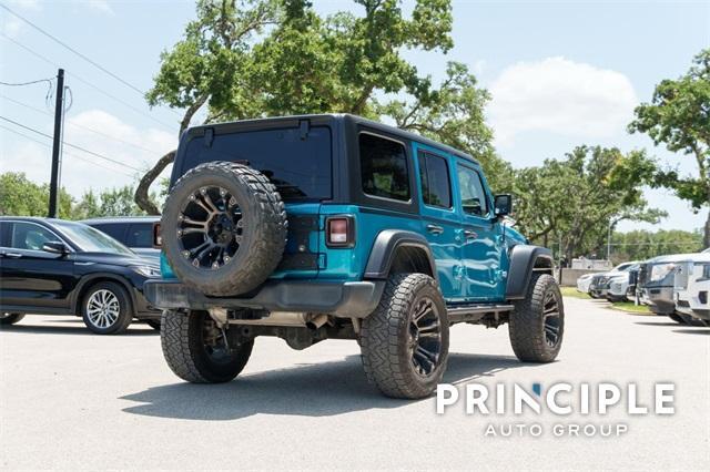 used 2020 Jeep Wrangler Unlimited car, priced at $22,911