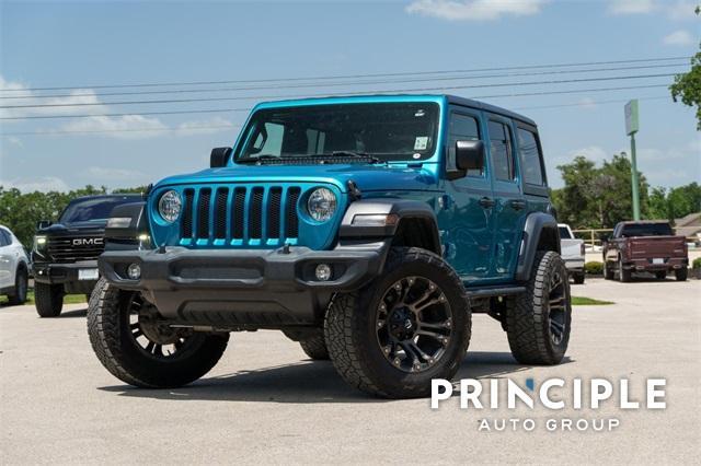 used 2020 Jeep Wrangler Unlimited car, priced at $22,911