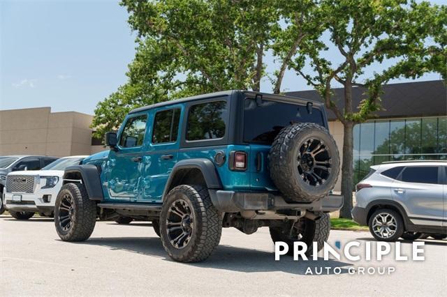 used 2020 Jeep Wrangler Unlimited car, priced at $22,911