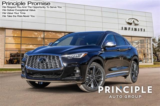 new 2025 INFINITI QX55 car, priced at $61,130