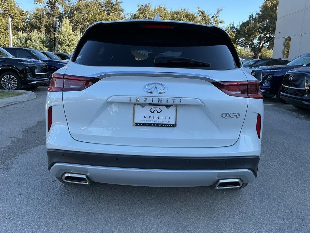used 2024 INFINITI QX50 car, priced at $32,398