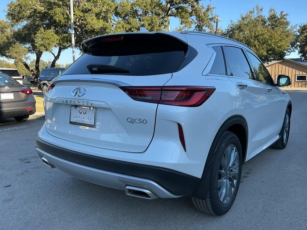 used 2024 INFINITI QX50 car, priced at $32,398