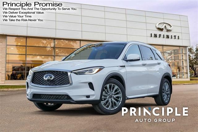 new 2025 INFINITI QX50 car, priced at $45,454