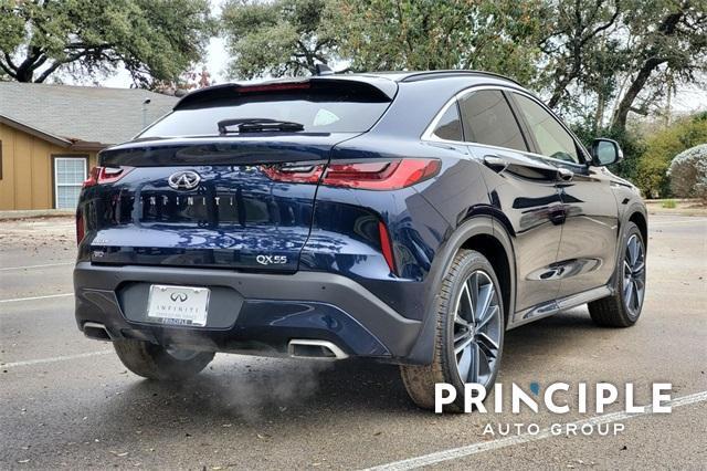 used 2025 INFINITI QX55 car, priced at $43,306